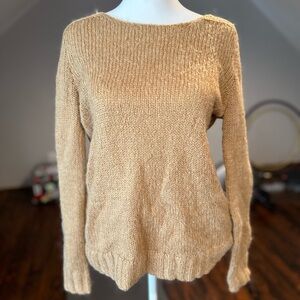 Soft 2012 Gap Sweater, Camel Color, Size Small